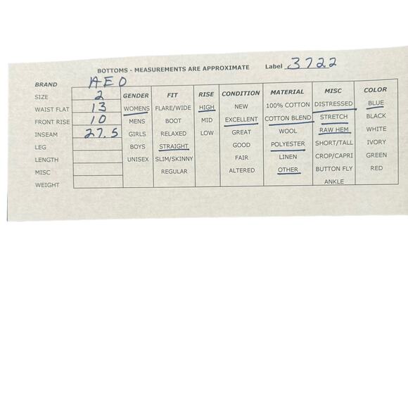 American Eagle Outfitters Womens Mom Jeans Blue Distressed Light Wash Denim 2 - Picture 11 of 11